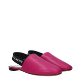 Givenchy Pink Leather Flat Sandals